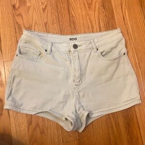 BDG Light Green Jean Denim Shorts